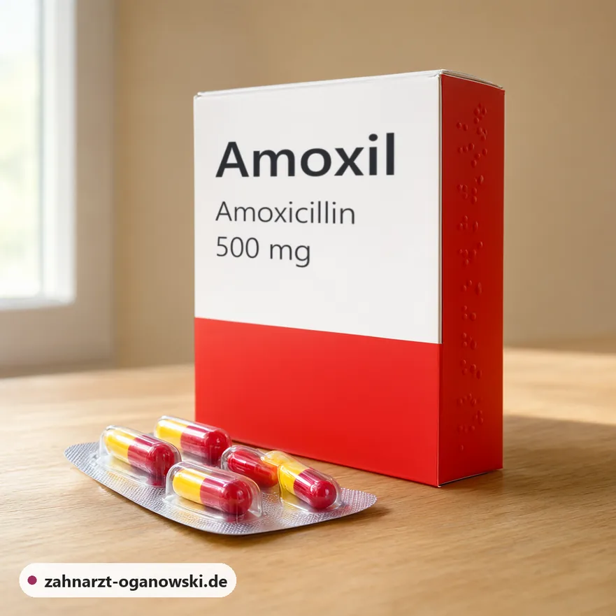 Amoxil (Wirkstoff: Amoxicillin)